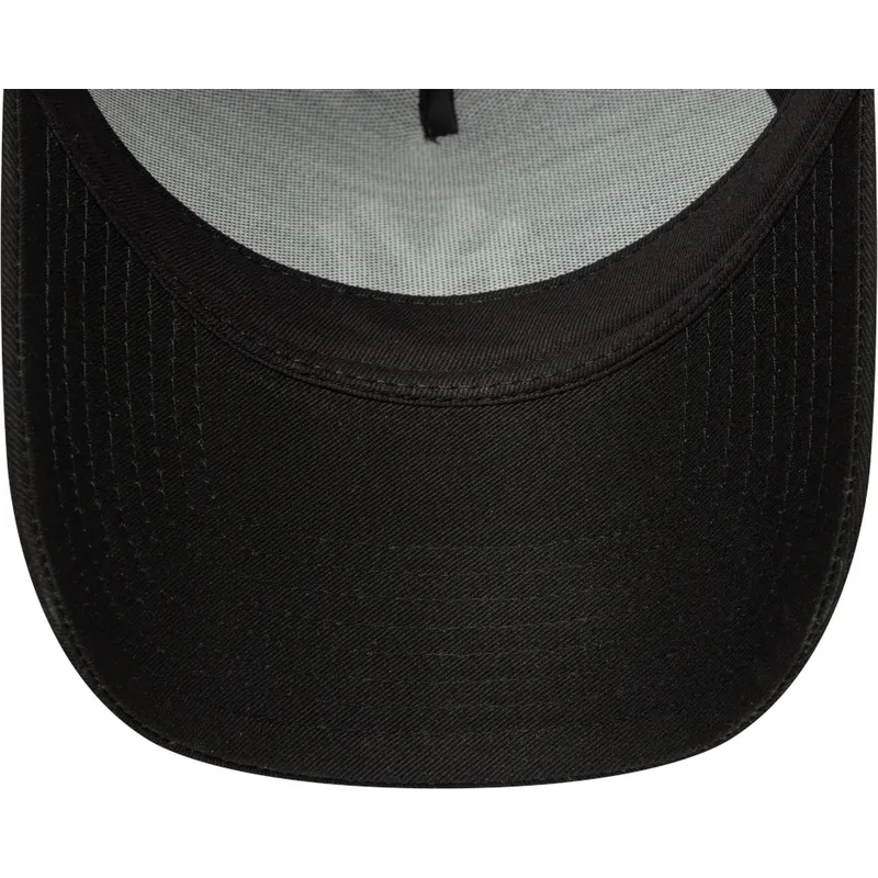 petten-gebogen-zwart-snapback-e-frame-league-essential-van-new-york-yankees-mlb-van-new-era