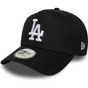 svart-bojd-keps-snapback-e-frame-league-essential-fran-los-angeles-dodgers-mlb-av-new-era