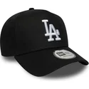 sort-curved-snapback-kasket-e-frame-league-essential-fra-los-angeles-dodgers-mlb-fra-new-era