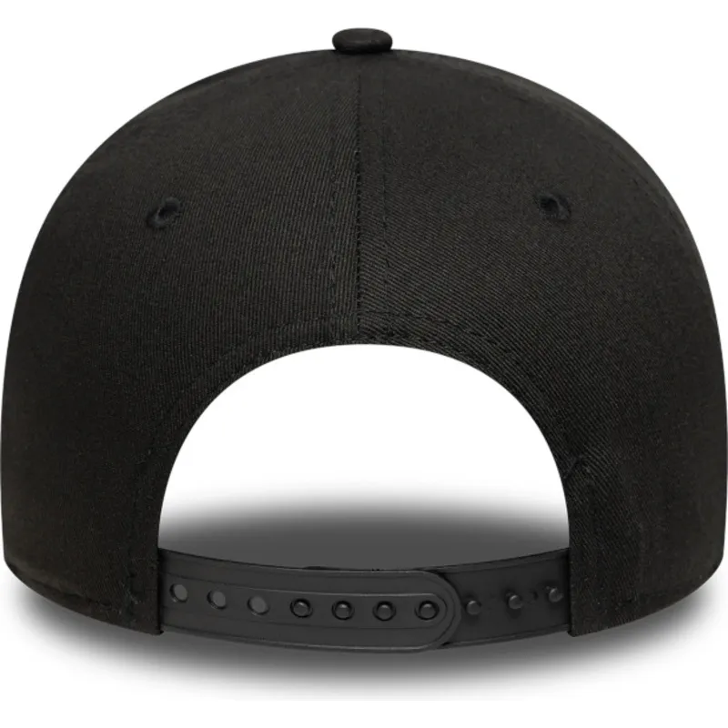 petten-gebogen-zwart-snapback-e-frame-essential-van-chicago-bulls-nba-van-new-era