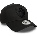 schwarze-snapback-kappe-e-frame-essential-der-las-vegas-raiders-nfl-von-new-era