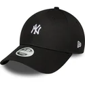 czarna-regulowana-czapka-z-zakrzywionym-daszkiem-dla-kobiet-9forty-mini-logo-new-york-yankees-mlb-new-era