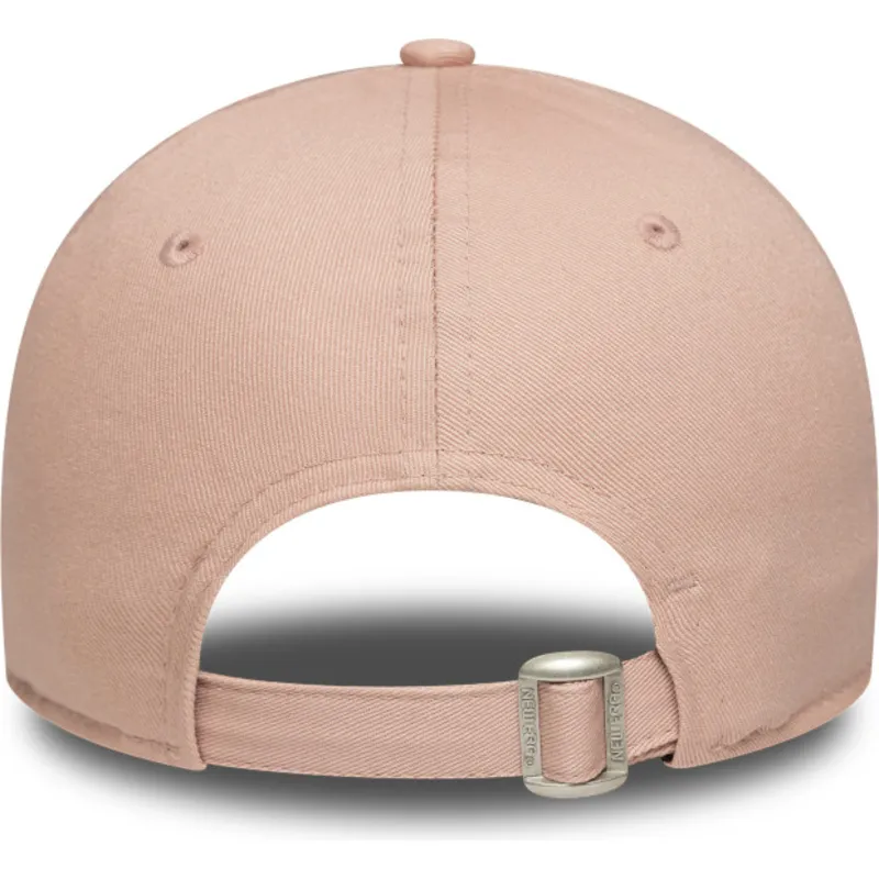 rozowa-regulowana-czapka-z-zakrzywionym-daszkiem-dla-kobiet-9forty-mini-logo-new-york-yankees-mlb-new-era
