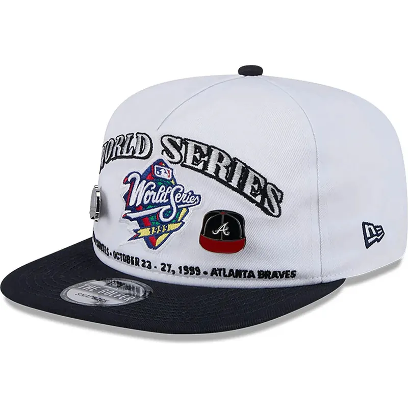 petten-plat-zwart-snapback-golfer-championship-pin-van-new-york-yankees-atlanta-braves-mlb-van-new-era