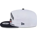 hvid-og-sort-flat-cap-snapback-golfer-championship-pin-fra-new-york-yankees-atlanta-braves-mlb-fra-new-era