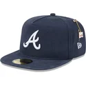 marinbla-platt-keps-justerad-59fifty-a-frame-championship-side-flag-atlanta-braves-mlb-fran-new-era