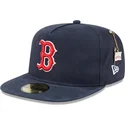 petten-plat-marineblauw-aangepast-59fifty-a-frame-championship-side-flag-van-boston-red-sox-mlb-van-new-era
