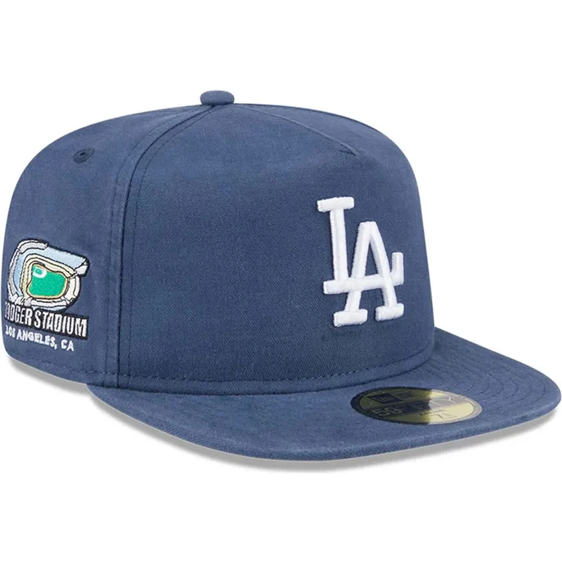 flad-bla-tilpasset-59fifty-a-frame-championship-side-flag-kasket-fra-los-angeles-dodgers-mlb-af-new-era