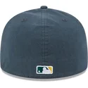 gron-justerbar-flat-keps-59fifty-a-frame-championship-side-flag-oakland-athletics-mlb-fran-new-era