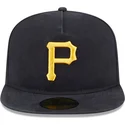 cappello-piatto-nero-regolabile-59fifty-a-frame-championship-side-flag-dei-pittsburgh-pirates-mlb-di-new-era