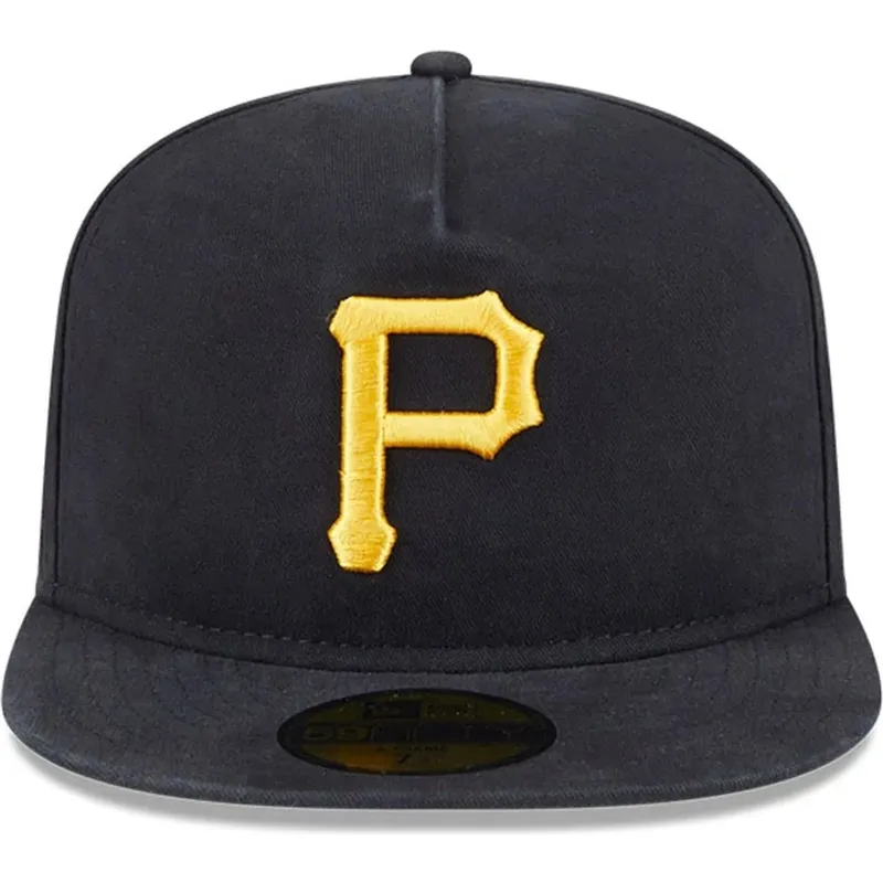 czarna-dopasowana-czapka-z-plaskim-daszkiem-59fifty-a-frame-championship-side-flag-pittsburgh-pirates-mlb-new-era