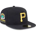 sort-fitted-59fifty-a-frame-championship-side-flag-flad-kasket-fra-pittsburgh-pirates-mlb-af-new-era