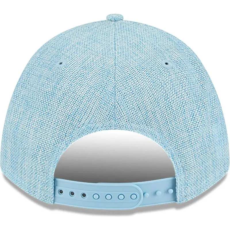 petten-gebogen-blauw-snapback-9forty-m-crown-a-frame-cotton-weave-van-los-angeles-dodgers-mlb-van-new-era