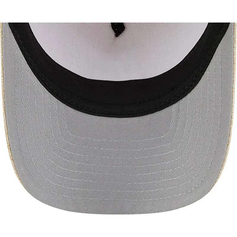 petten-gebogen-beige-snapback-9forty-m-crown-a-frame-cotton-weave-van-los-angeles-dodgers-mlb-van-new-era