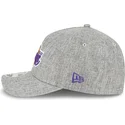 graue-snapback-kappe-mit-gebogenem-schirm-9forty-m-crown-a-frame-cotton-weave-der-los-angeles-lakers-nba-von-new-era