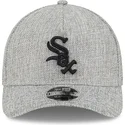 gorra-curva-gris-snapback-9forty-m-crown-a-frame-cotton-weave-de-chicago-white-sox-mlb-de-new-era