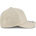 beige-buet-snapback-9forty-m-crown-a-frame-cotton-weave-kasket-fra-new-york-yankees-mlb-fra-new-era