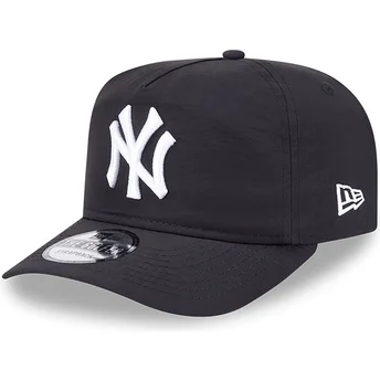 Gorra curva negra ajustable Golfer Everyday Nylon de New York Yankees MLB de New Era