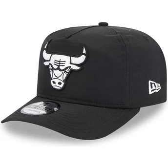 Casquette courbée noire ajustable Golfer Everyday Nylon Chicago Bulls NBA New Era