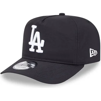 New Era Curved Brim Golfer Everyday Nylon Los Angeles Dodgers MLB Black Adjustable Cap