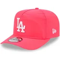 rosa-justerbar-kurvad-keps-golfer-everyday-nylon-los-angeles-dodgers-mlb-fran-new-era