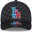 svart-truckerkeps-9forty-m-crown-a-frame-gradient-raceway-los-angeles-dodgers-mlb-fran-new-era