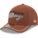 petten-gebogen-bruin-snapback-9forty-m-crown-a-frame-motorsport-van-nascar-van-new-era