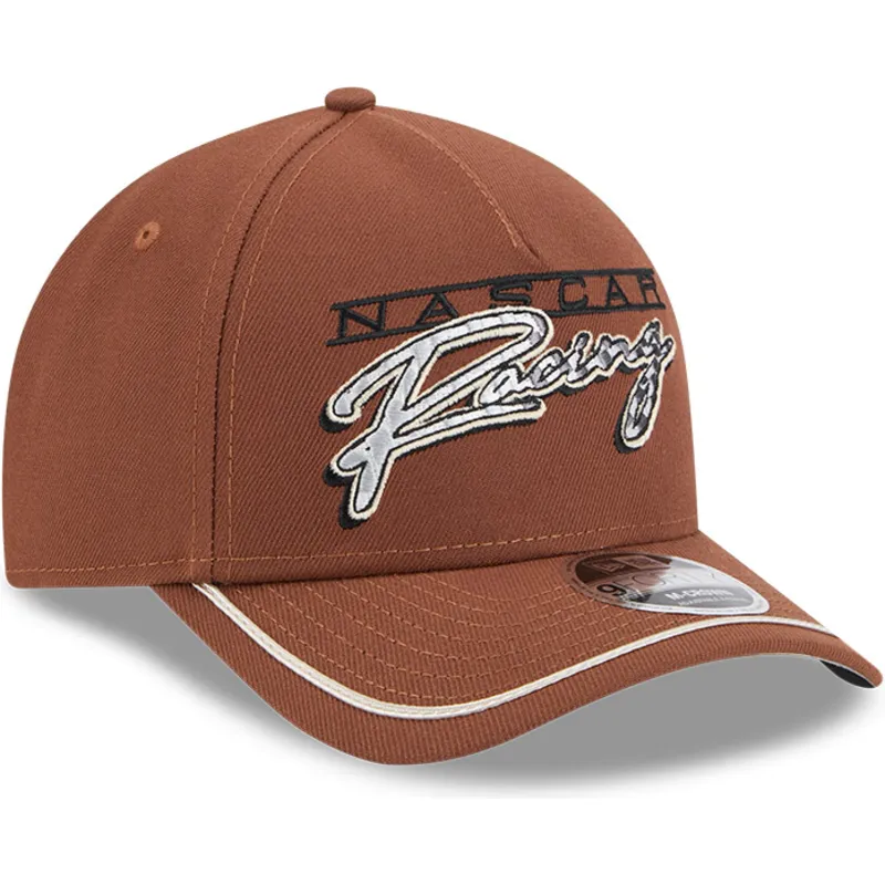 petten-gebogen-bruin-snapback-9forty-m-crown-a-frame-motorsport-van-nascar-van-new-era petten-gebogen-bruin-snapback-9forty-m-crown-a-frame-motorsport-van-nascar-van-new-era