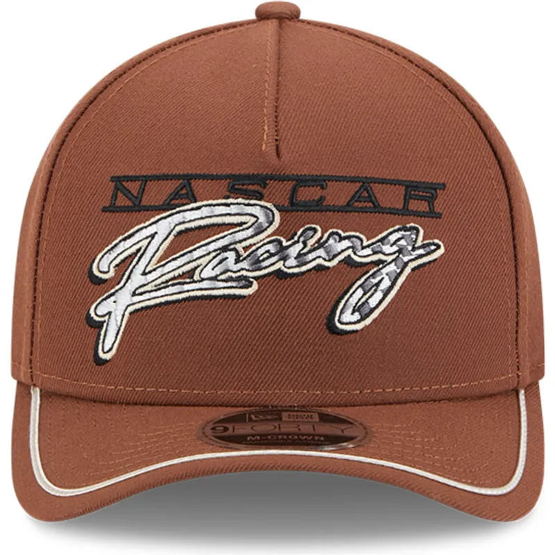 petten-gebogen-bruin-snapback-9forty-m-crown-a-frame-motorsport-van-nascar-van-new-era petten-gebogen-bruin-snapback-9forty-m-crown-a-frame-motorsport-van-nascar-van-new-era