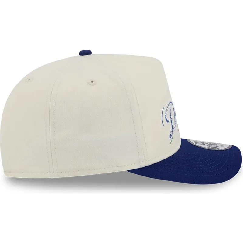 petten-gebogen-blauw-snapback-golfer-team-scribble-van-los-angeles-dodgers-mlb-van-new-era