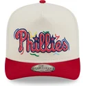 petten-gebogen-rood-snapback-golfer-team-scribble-van-philadelphia-phillies-mlb-van-new-era