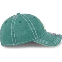 petten-gebogen-groen-verstelbaar-9twenty-washed-contrast-van-oakland-athletics-mlb-van-new-era