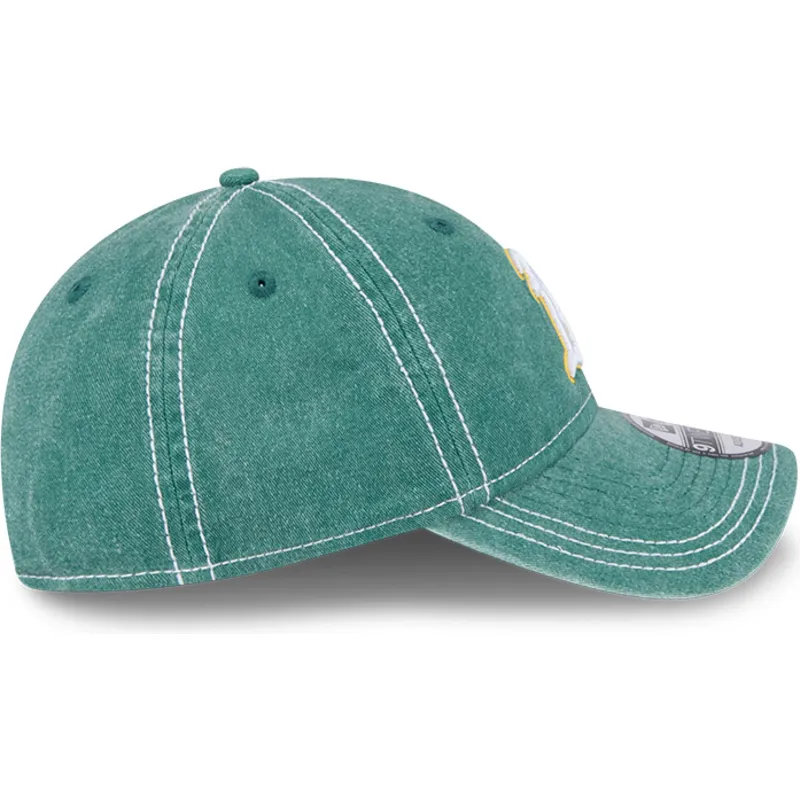 petten-gebogen-groen-verstelbaar-9twenty-washed-contrast-van-oakland-athletics-mlb-van-new-era petten-gebogen-groen-verstelbaar-9twenty-washed-contrast-van-oakland-athletics-mlb-van-new-era