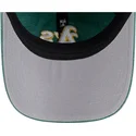 petten-gebogen-groen-verstelbaar-9twenty-washed-contrast-van-oakland-athletics-mlb-van-new-era