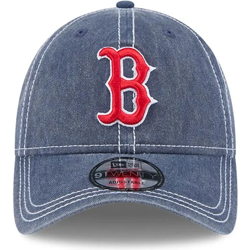boston-red-sox-mlb-9twenty-washed-contrast-bla-justerbar-buet-kasket-fra-new-era