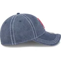 casquette-courbee-bleue-ajustable-9twenty-washed-contrast-boston-red-sox-mlb-new-era