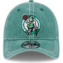 casquette-courbee-verte-ajustable-9twenty-washed-contrast-boston-celtics-nba-new-era