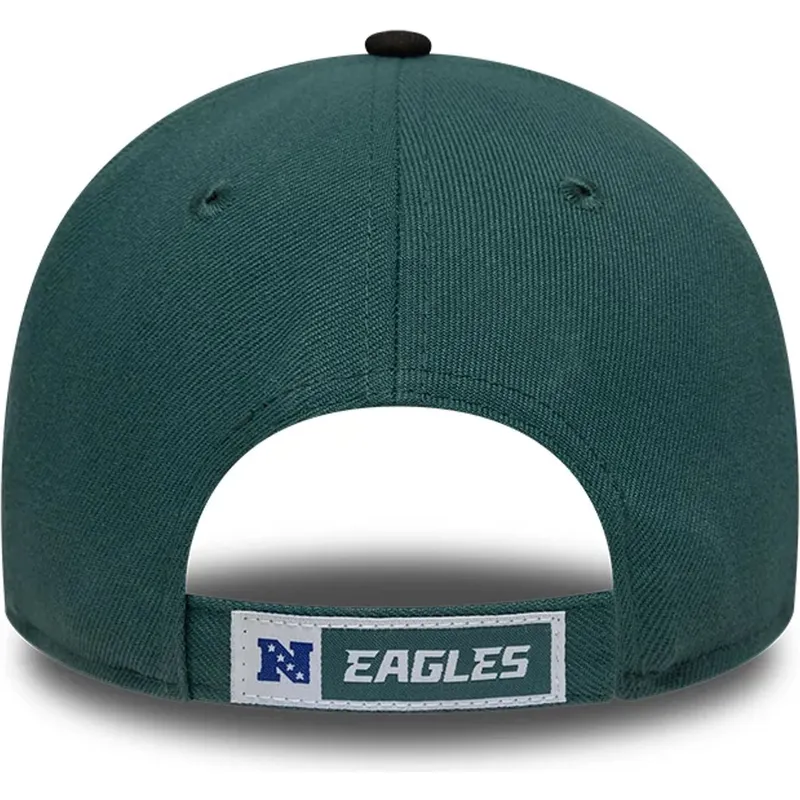 petten-gebogen-groen-verstelbare-band-9forty-the-league-van-philadelphia-eagles-nfl-van-new-era