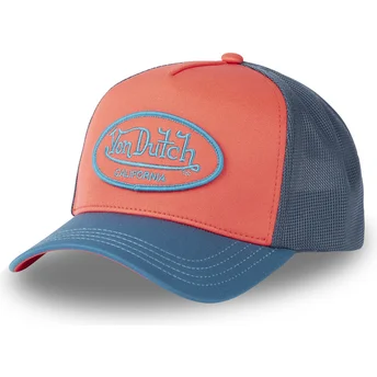 Von Dutch röd och blå BLFL truckerkeps