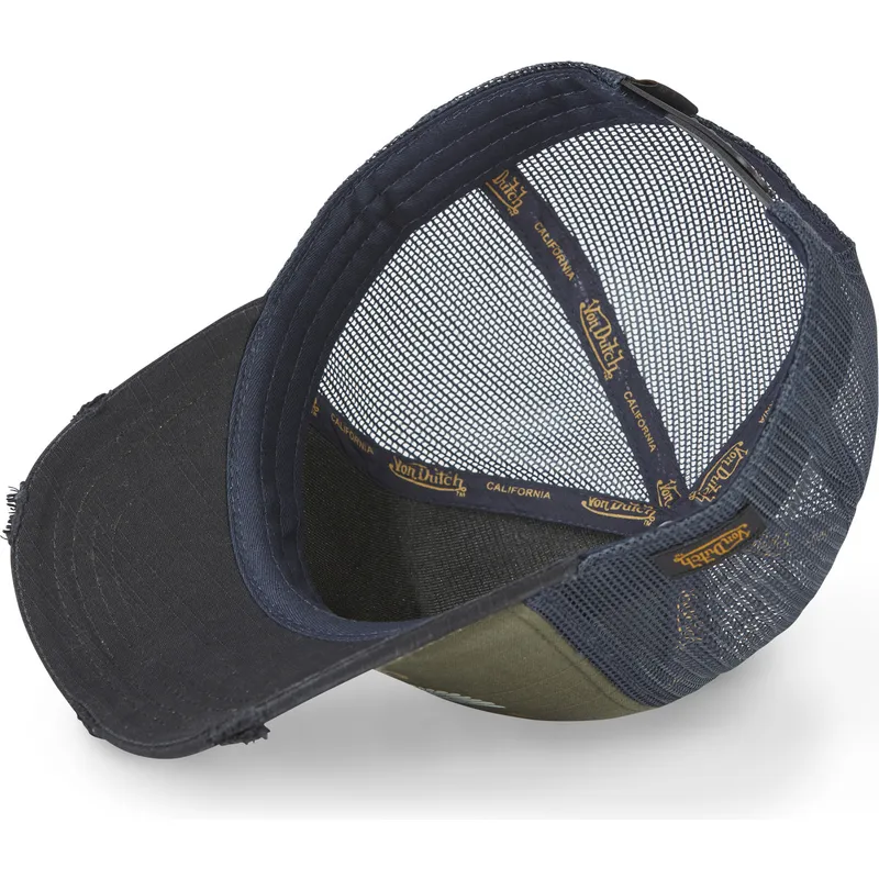 gron-bla-og-sort-trucker-kasket-crew24-fra-von-dutch