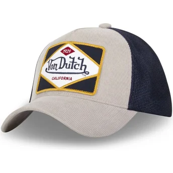 Trucker-Cap grau und marineblau GRY von Von Dutch
