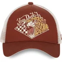 petten-gebogen-bruin-snapback-gue-van-von-dutch