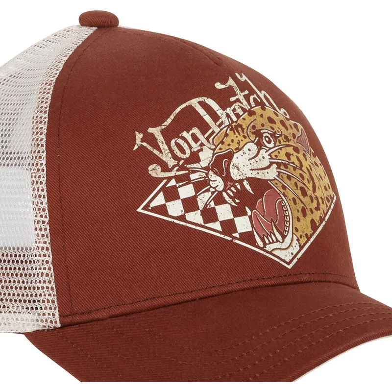 petten-gebogen-bruin-snapback-gue-van-von-dutch
