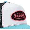 casquette-trucker-blanche-noire-et-bleue-pour-enfant-kidsum-pnk-von-dutch