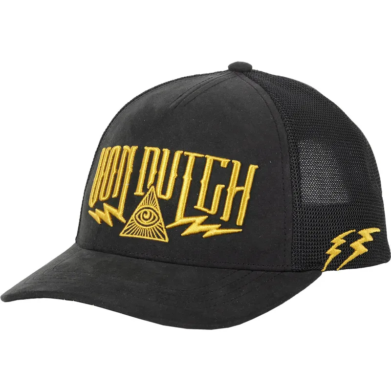 cappellino-trucker-nero-rock03-di-von-dutch