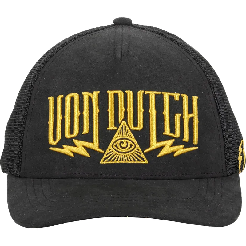 cappellino-trucker-nero-rock03-di-von-dutch