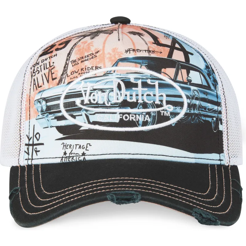 petten-gebogen-meerkleurig-snapback-subl03-van-von-dutch