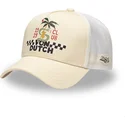 cappellino-trucker-beige-e-bianco-surf10-di-von-dutch
