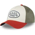 beige-gron-og-rod-trucker-kasket-terry07-fra-von-dutch