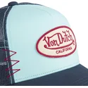 petten-gebogen-blauw-snapback-van-von-dutch